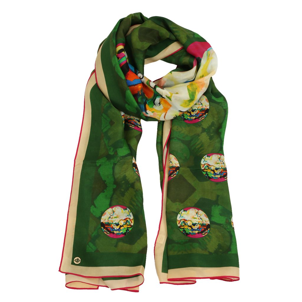 GREEN GOLD/ SILK