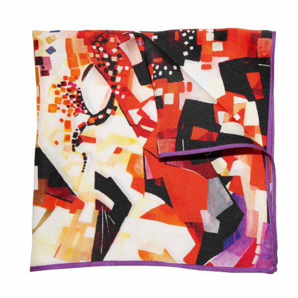 CRYSTAL – SILK SATIN POCKET SQUARE