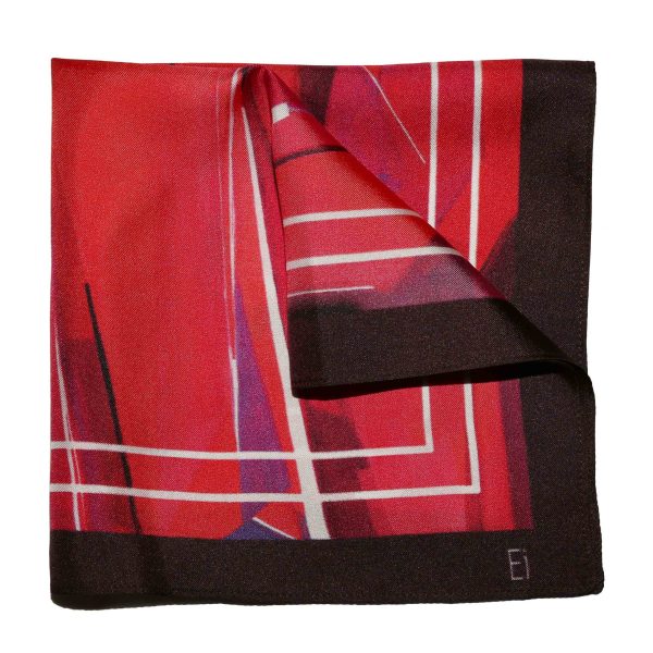 O-BB SILK POCKET SQUARE