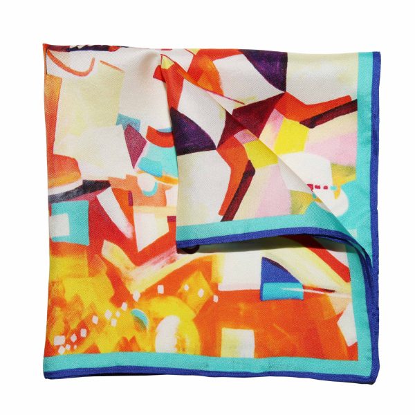 ORCHID – TWILL SILK POCKET SQUARE