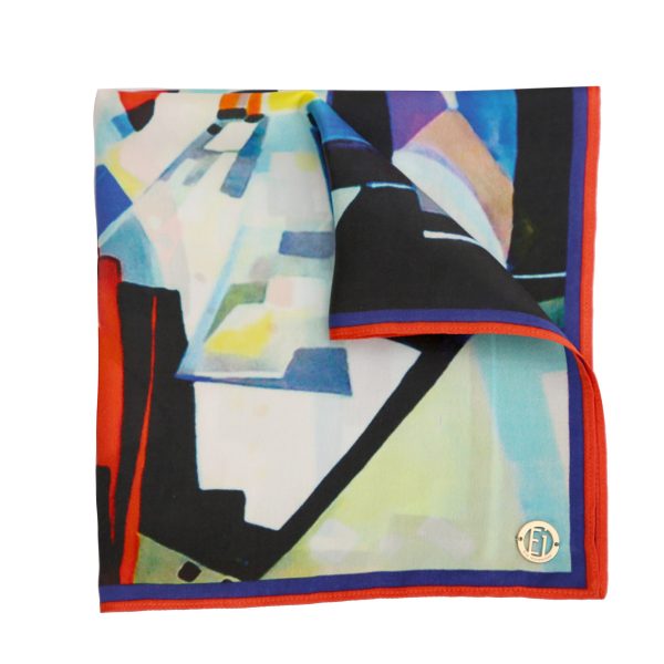 TEAL - SILK POCKET SQUARE