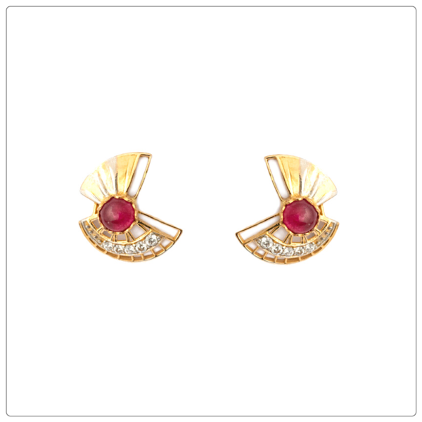 VIZVA POETIC COLLECTION EARRINGS IN 21K GOLD