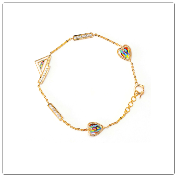 VIZVA POETIC BRACELET IN 21K GOLD