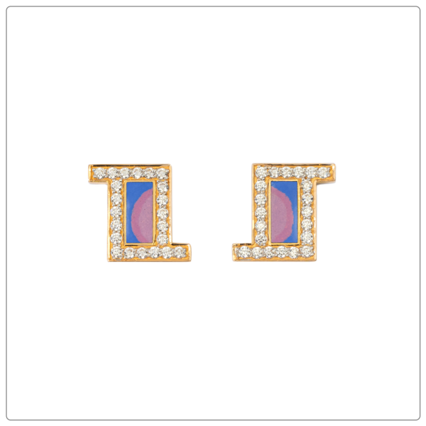 VIZVA POETIC EARRINGS IN 21K GOLD