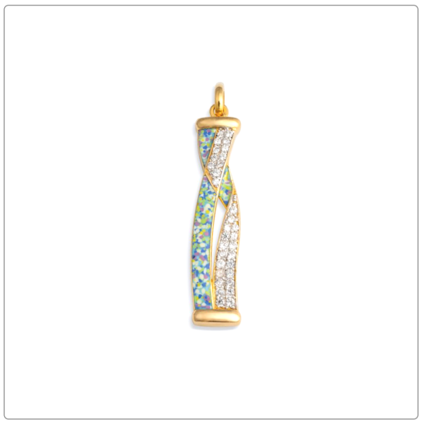 VIZVA PENDANT IN 21K GOLD