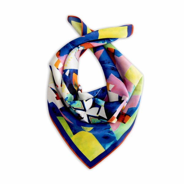 AGUA-SILK SCARF