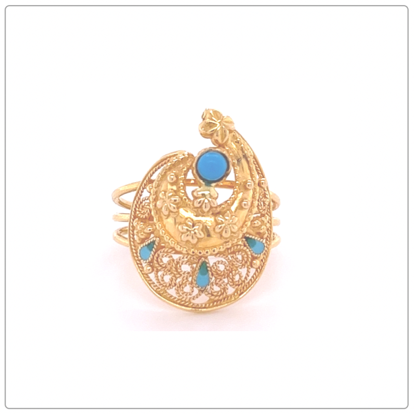 NOOR COLLECTION RING IN 21KGOLD
