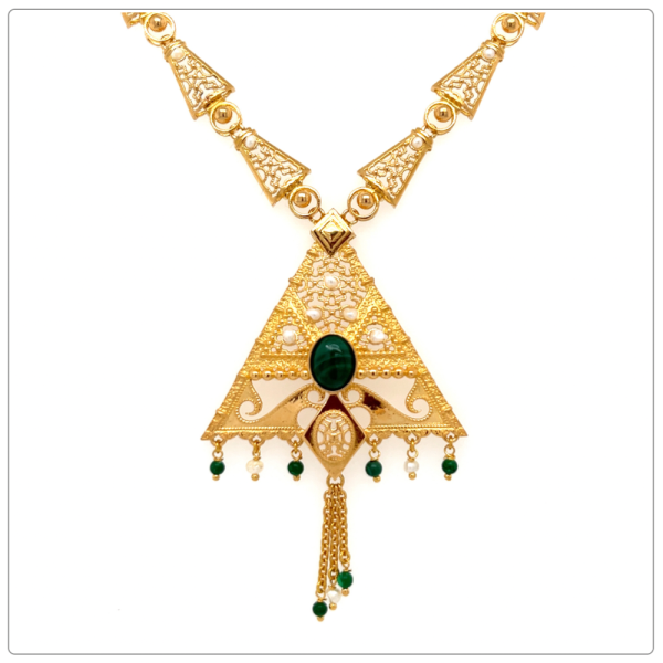 NOOR COLLECTION NECKLACE IN 21KGOLD