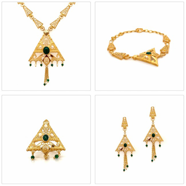 NOOR COLLECTION SET IN 21KGOLD
